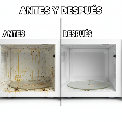 Antes y Después - Microondas