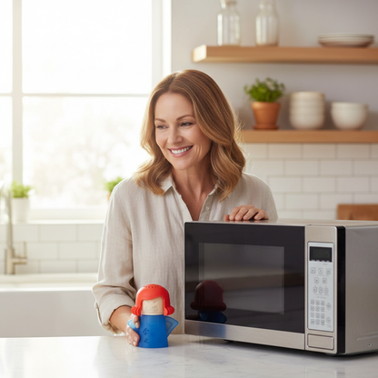 Cliente feliz con producto