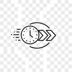 Icono de ahorro de tiempo