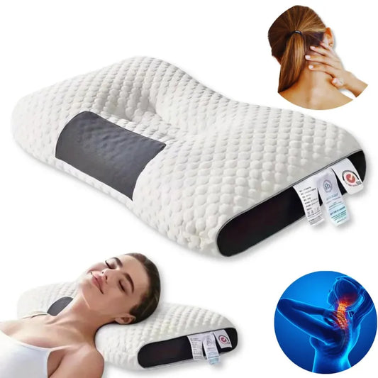 Sueño profundo · Alineación cervical · Máxima comodidad - SleepAlign Comfort™