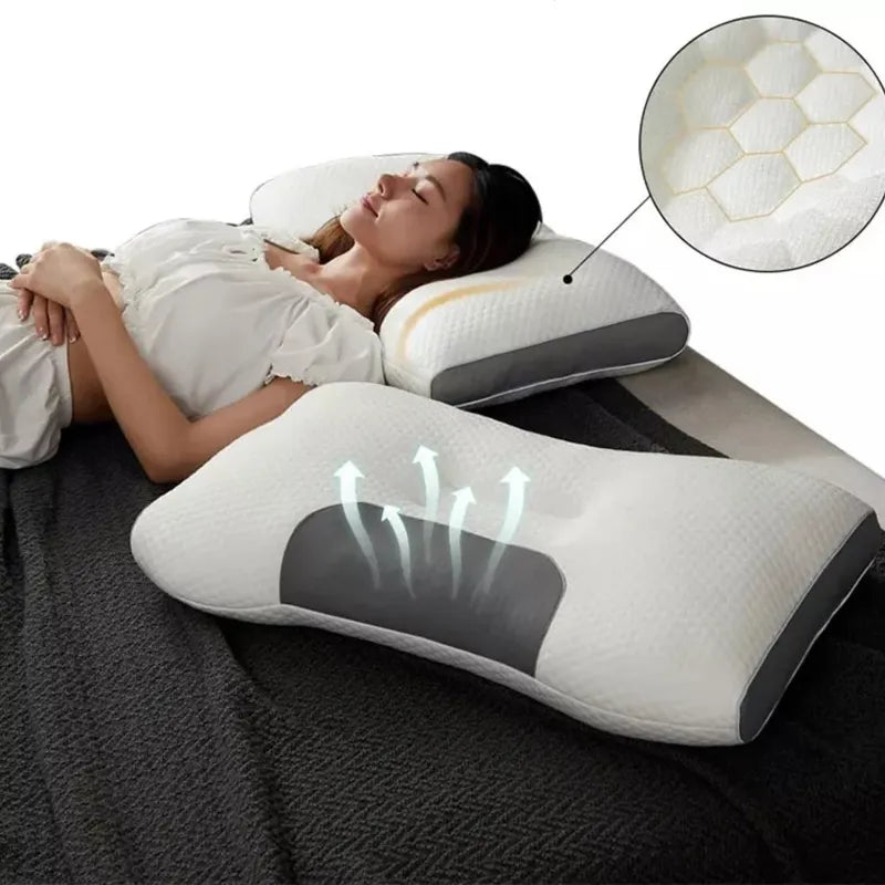 Sueño profundo · Alineación cervical · Máxima comodidad - SleepAlign Comfort™
