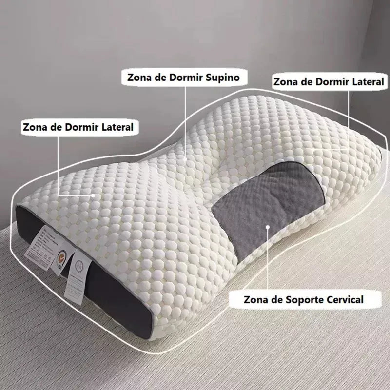 Sueño profundo · Alineación cervical · Máxima comodidad - SleepAlign Comfort™